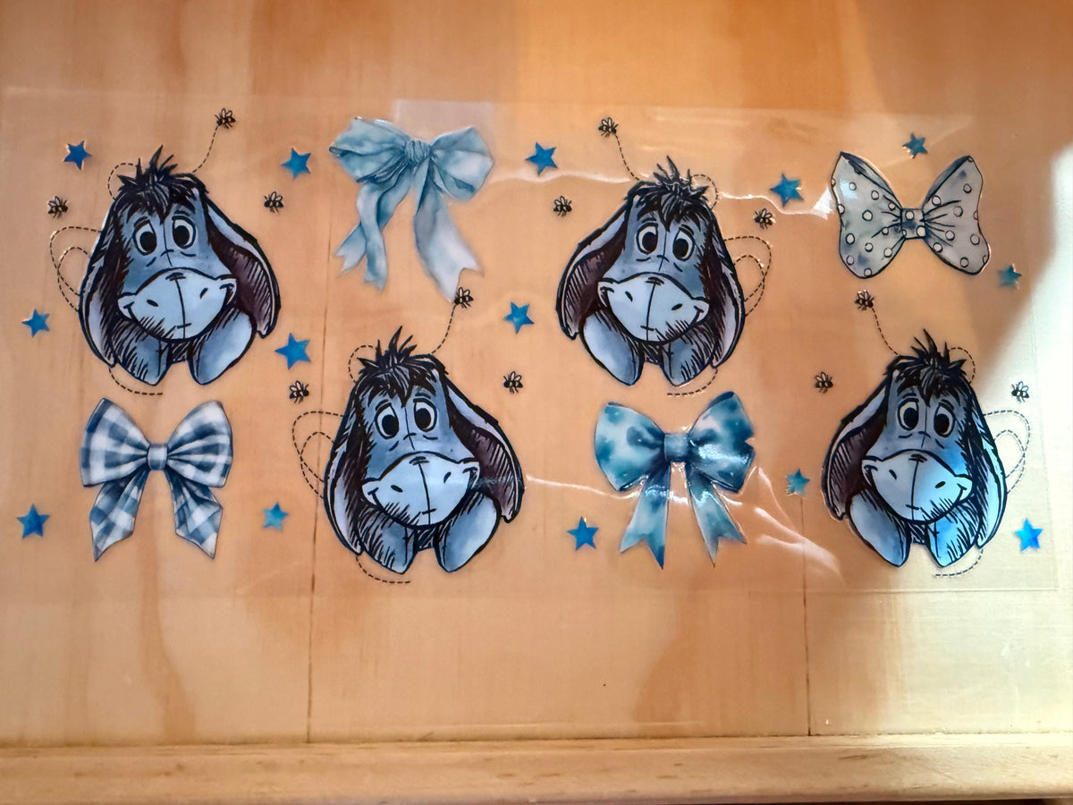 0074- Eeyore and blue bows