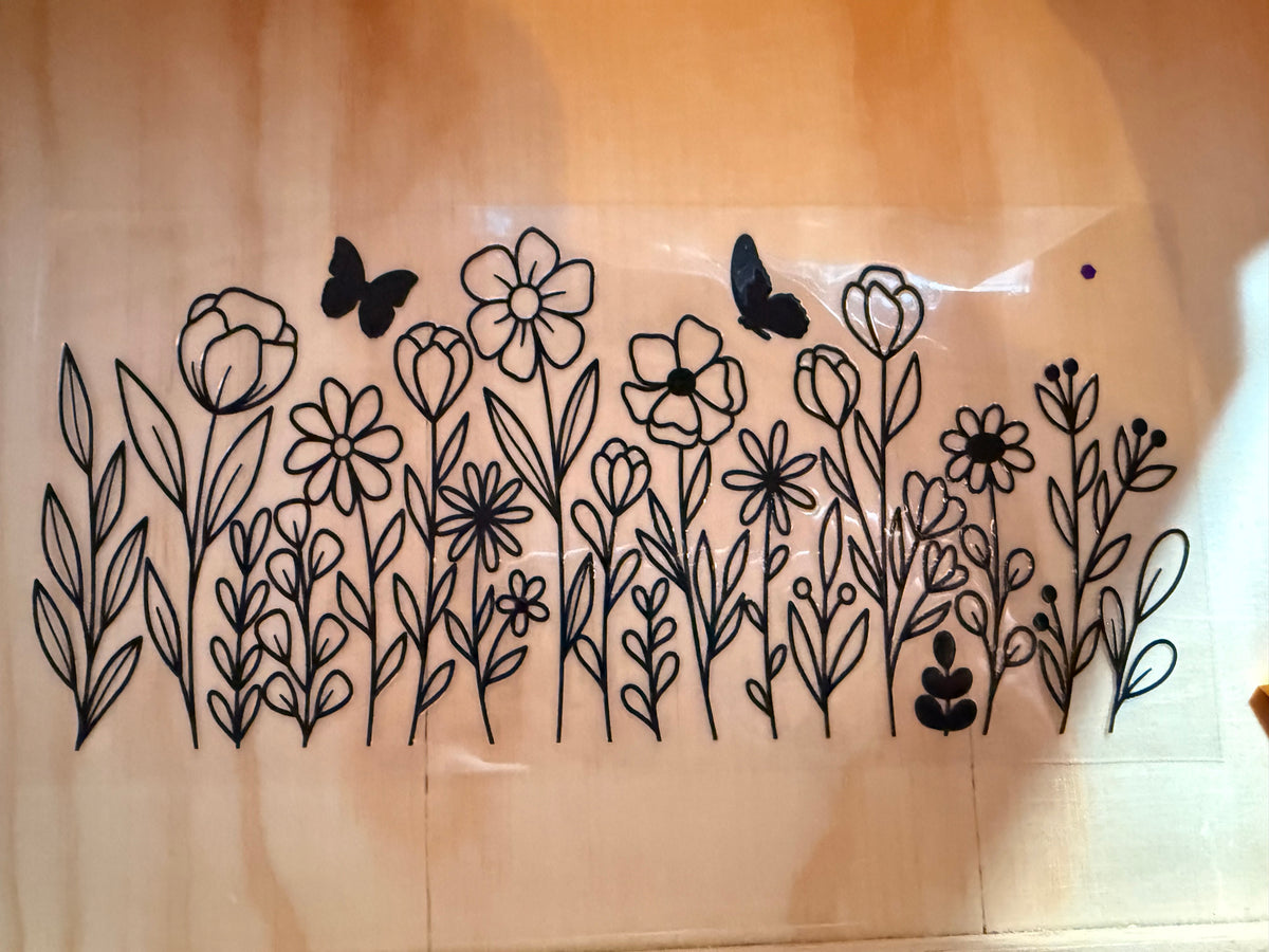 0079- flower outline