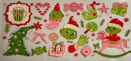 0030-Pink Grinch Christmas