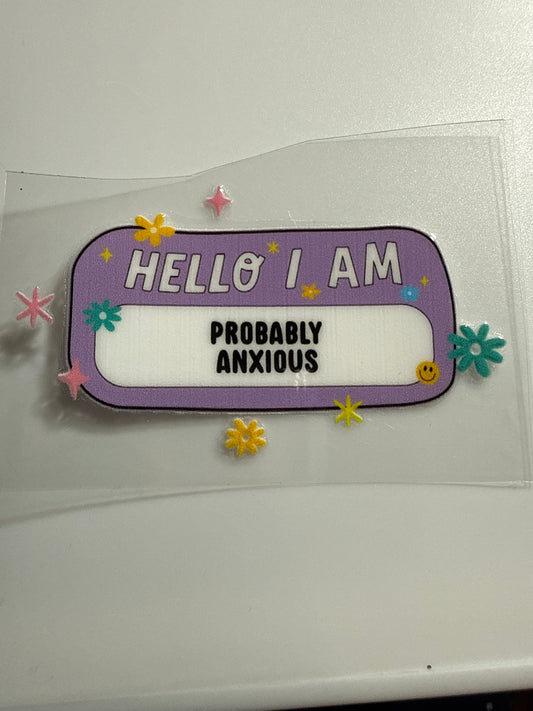 HK0006-Hello I Am Probably Anxious
