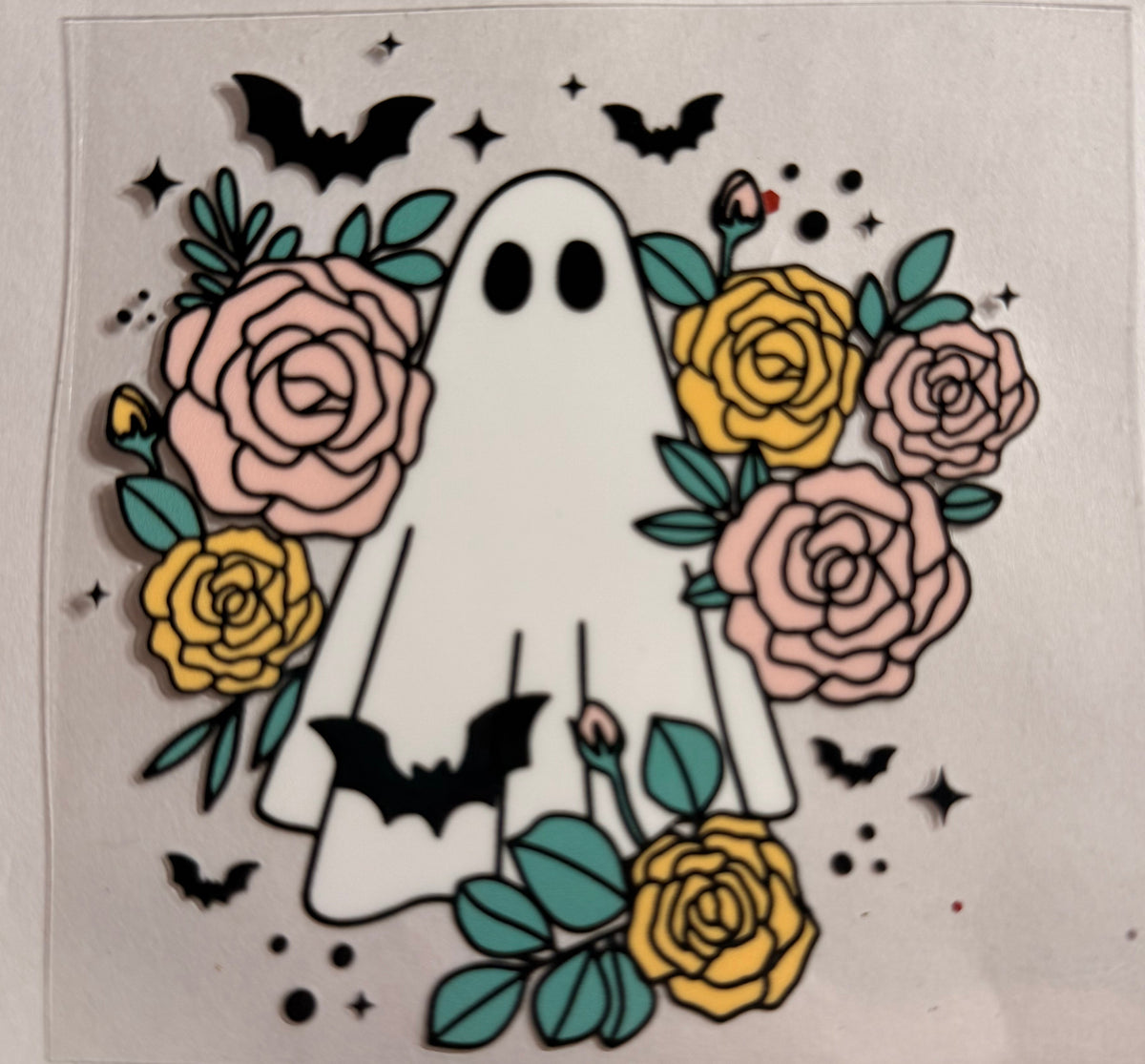 0007-Ghost with Roses