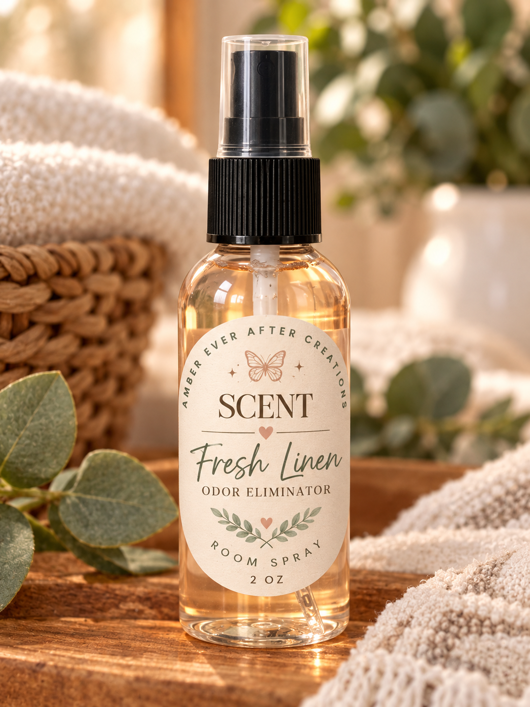 Fresh Linen Odor Eliminator Room Spray