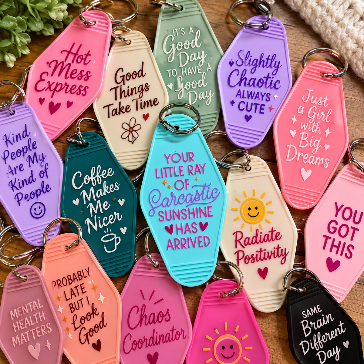 Hotel Key Chain